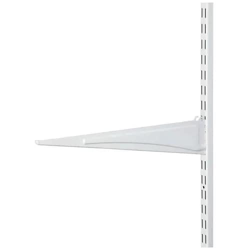 ClosetMaid ShelfTrack 12 in. x .5 in. White Shelf Bracket Northbay